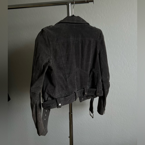 BLANKNYC GREY FAUX LEATHER JACKET - Picture 2 of 3